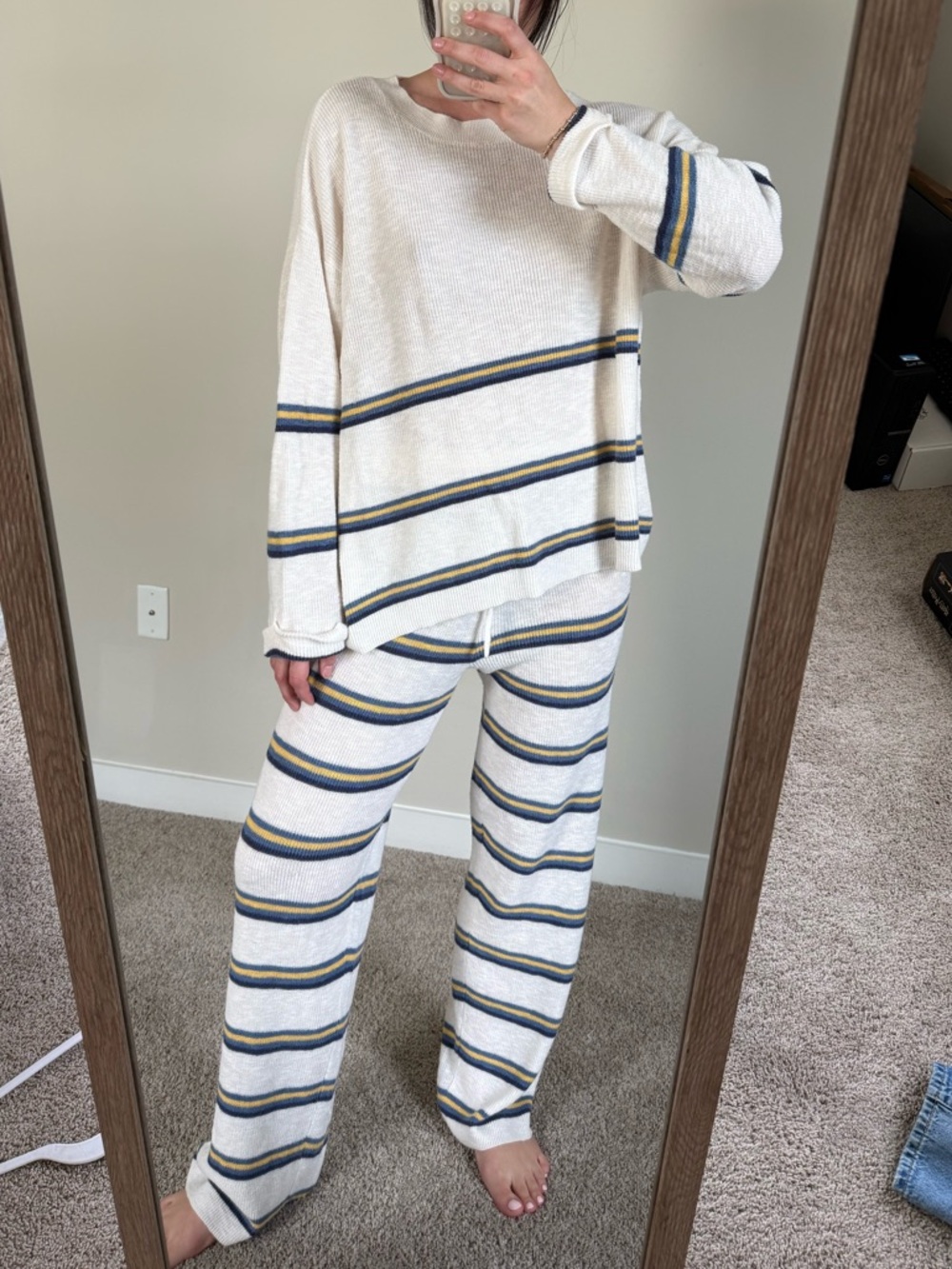Like New Free People Mariner Set in Ercu Combo Women’s Size Small